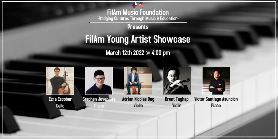 FilAm Music Foundation Artist Showcase at Carnegie Hall (Site)