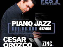 Piano Jazz Series: Cesar Orozco at Zinc