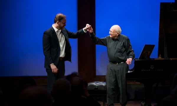 Pianist Gilbert Kalish at 90, at Lincoln Center (Site) Pianist Gilbert Kalish at 90, at Lincoln Center (Site)