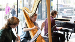 Rush Hour Performance: Pursuits of Happiness, at Juilliard School