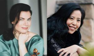 Bella Hristova & Gloria Chien at Lincoln Center